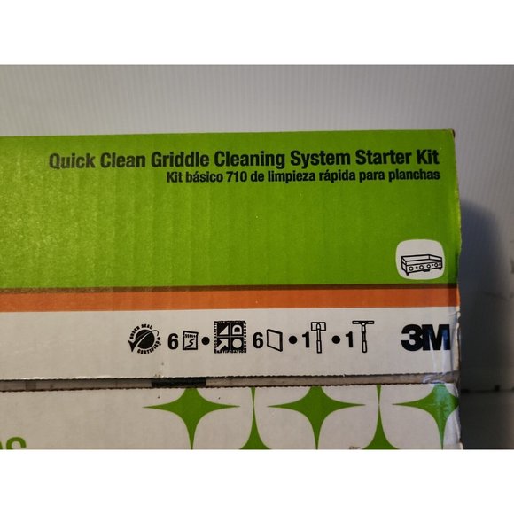 3M Scotch-Brite Pro Quick Clean Griddle System Starter Kit Kitchen Scour Easy - Picture 4 of 4